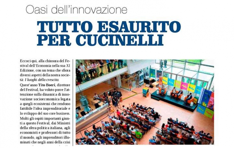 Tutto esaurito per Cucinelli